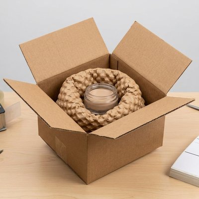 Packed product in PaperEZ Bubble paper