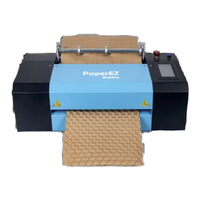 PaperEZ Paper Bubble Machine with kraft paper
